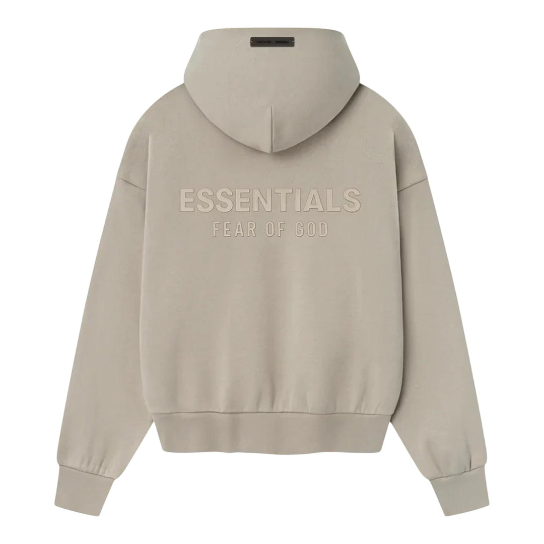 Club21 - Fear of God ESSENTIALS - Classic Fit Fleece Hoodie - SWEATSHIRTS - Brown