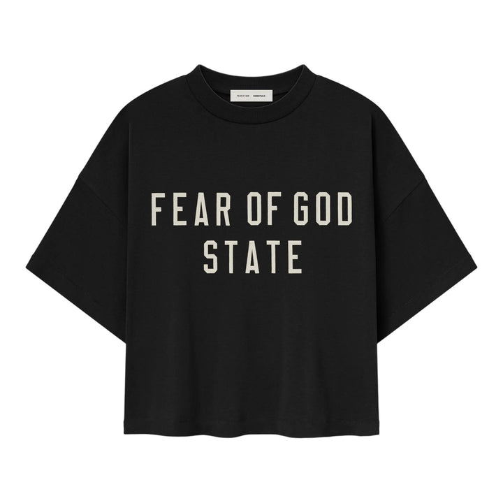 Club21 - Fear of God ESSENTIALS - Womens Boxy Tee - TEES - Black