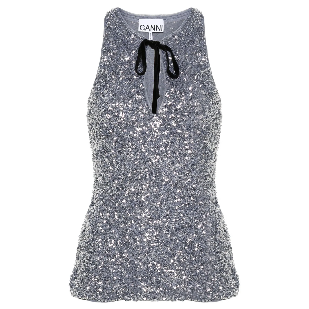 3D Sequins Top