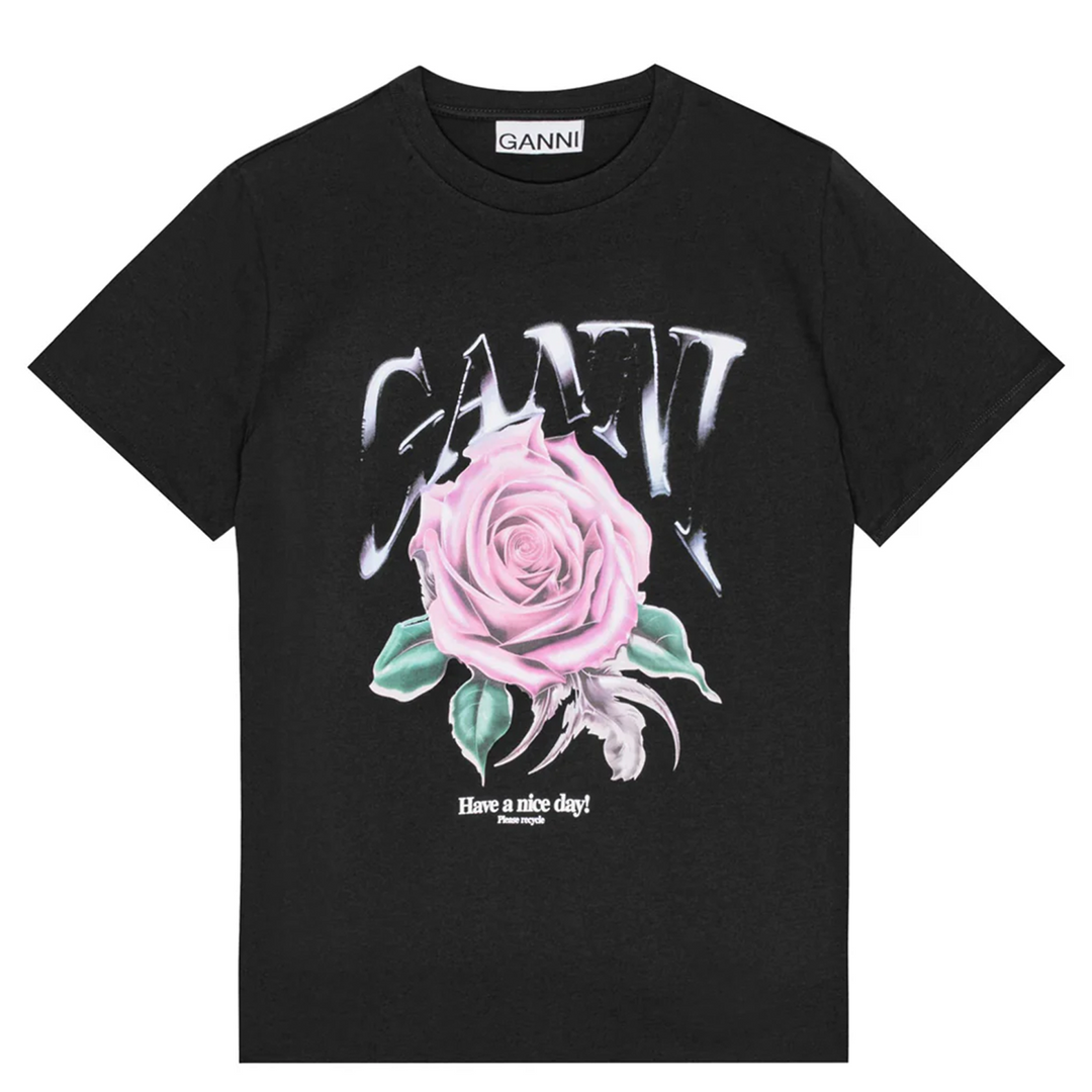 Basic Jersey Rose Relaxed T-Shirt