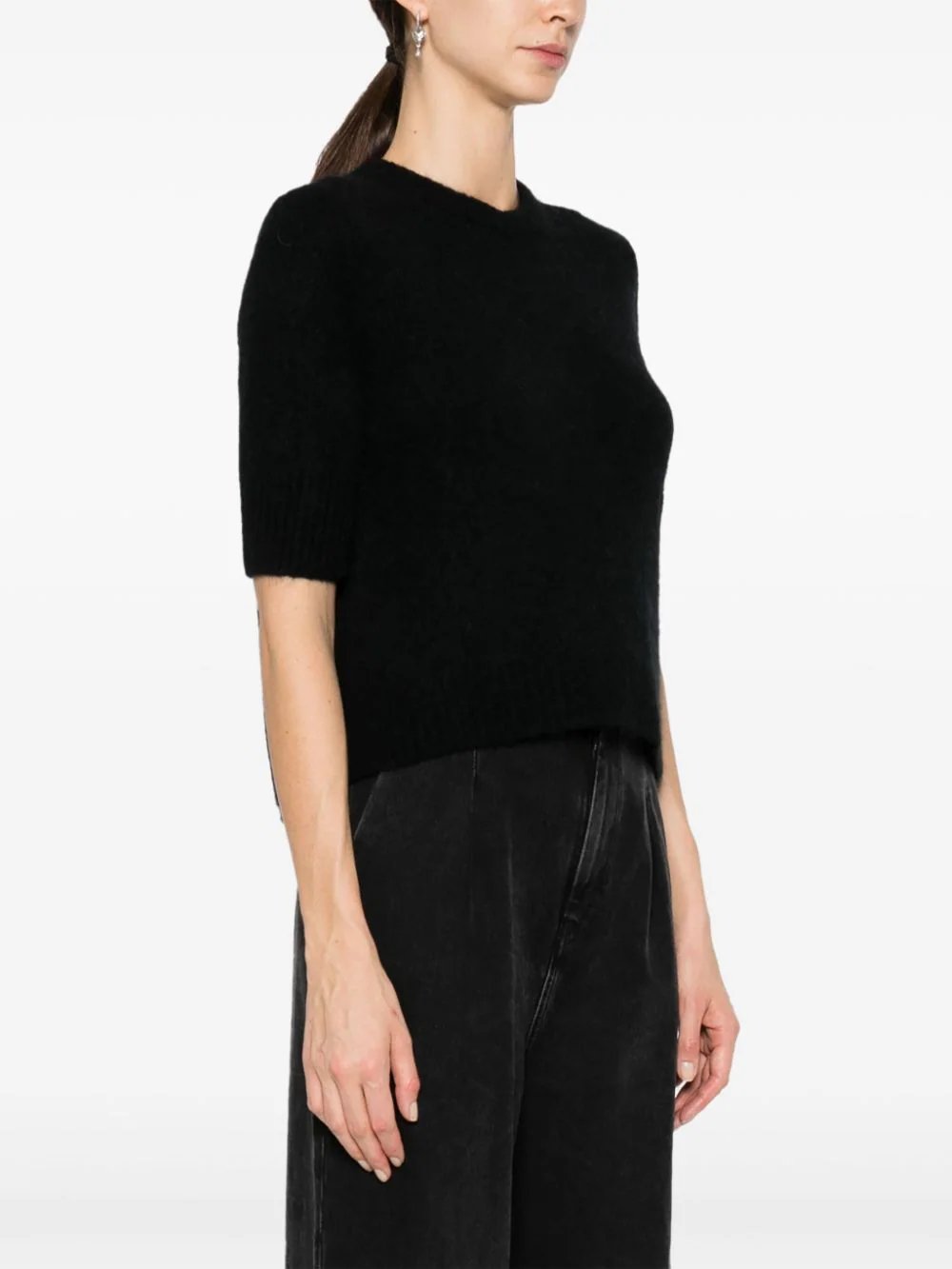 GANNI-Brushed-Alpaca-Open-Back-Top-Black-3