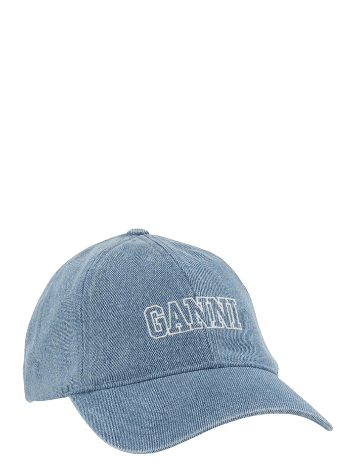 GANNI-Cap-Hat-Denim-Denim-1