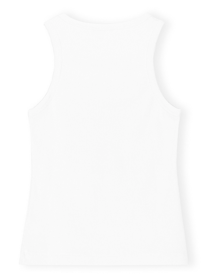 GANNI-Graphic-Rib-Heart-Tank-Top-White-2