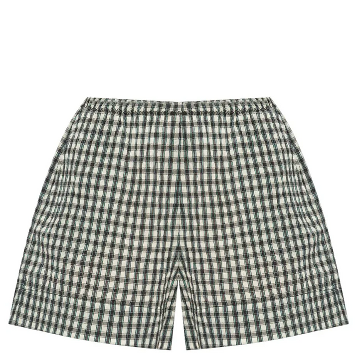 Seersucker Check Elasticated Shorts