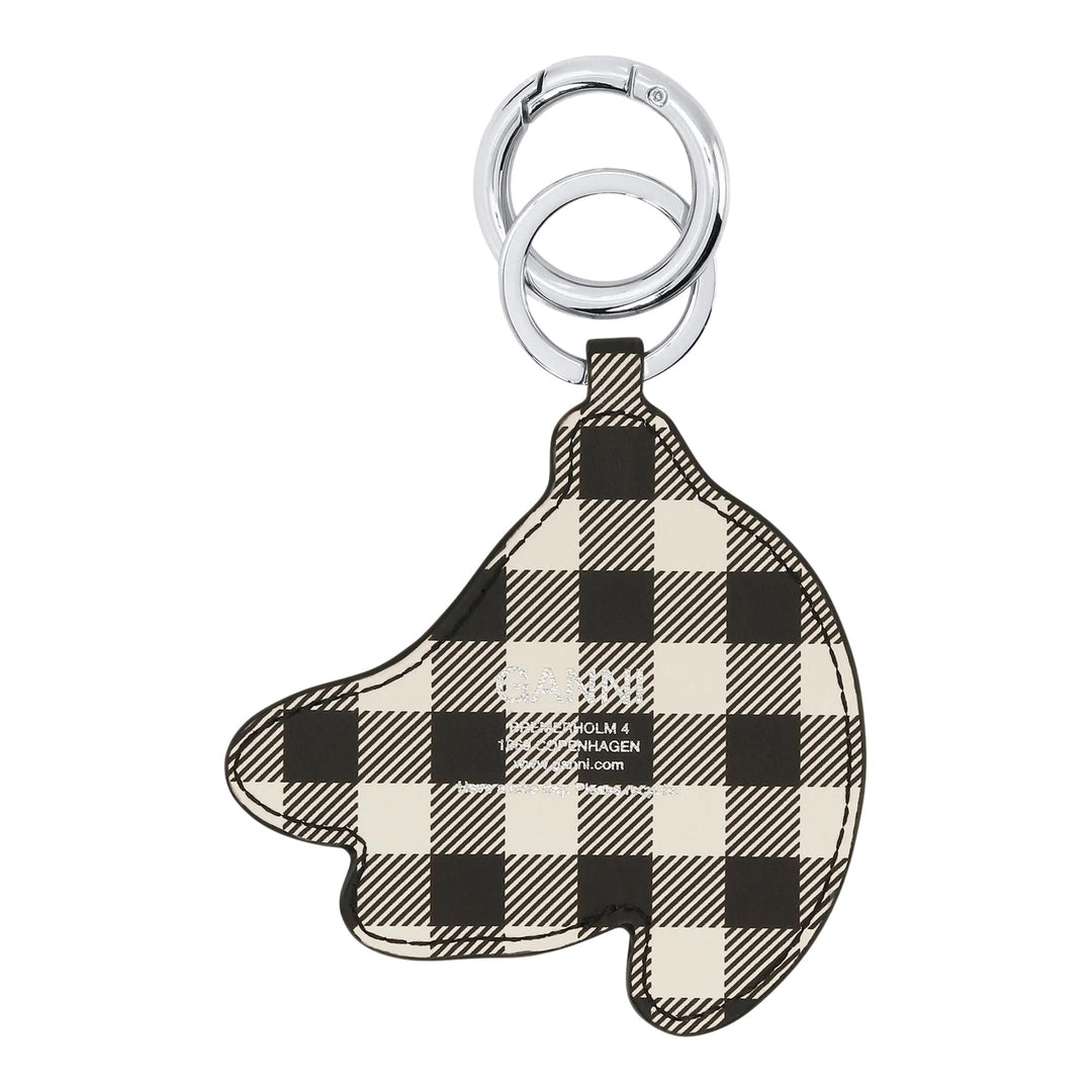 Club21 - GANNI - Banana Keyring Velvet - KEYRINGS - Black