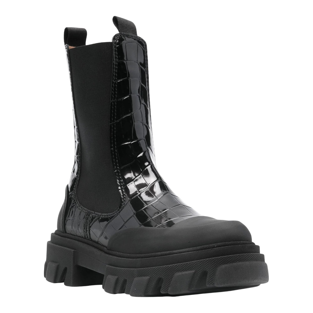Club21 - GANNI - Cleated Mid Chelsea Boots - BOOTS - Black