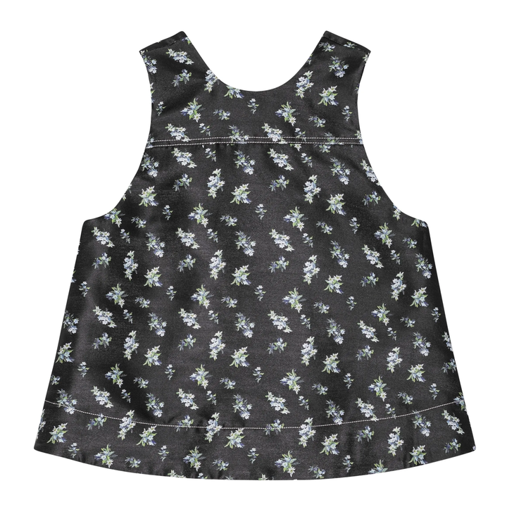 GANNI_Floral_Jacquard_Sleeveless_Top_Black