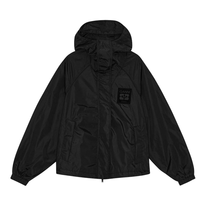 Club21 - GANNI - Flyweight Nylon Jacket - BLOUSON - Black