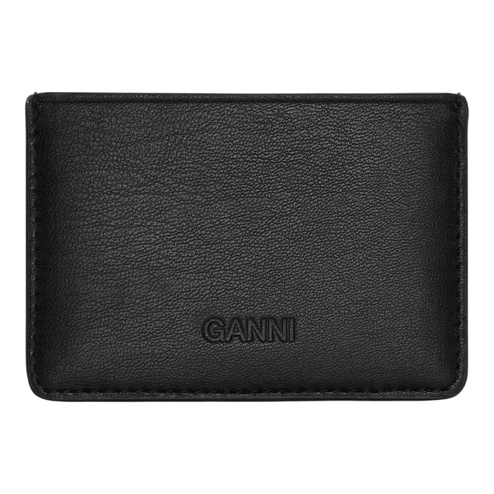 Club21 - GANNI - Ganni Bou Card Holder Animals Print - CARD CASES - Black