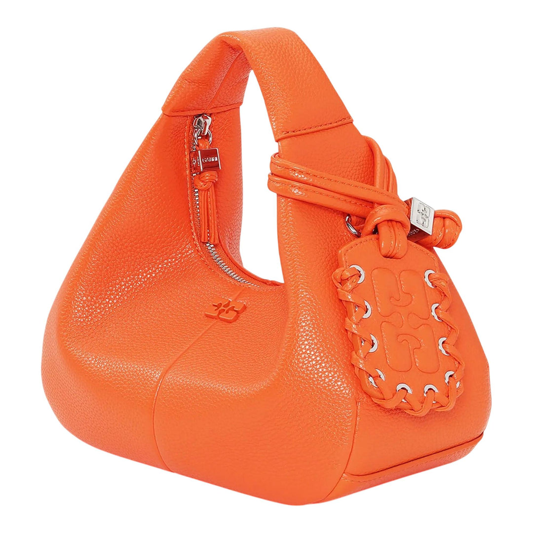 Club21 - GANNI - Hobo Mini Grained - HOBO - Orange