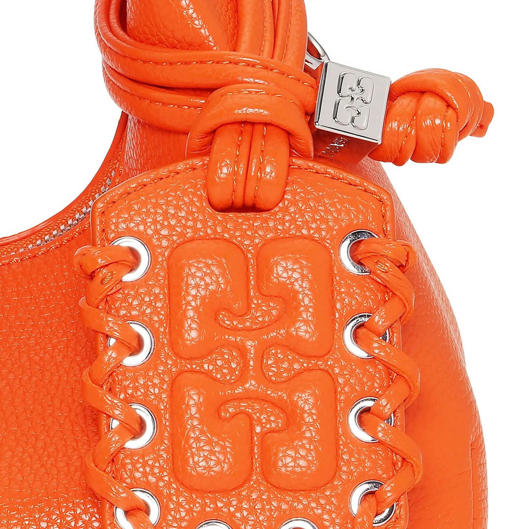 Club21 - GANNI - Hobo Mini Grained - HOBO - Orange