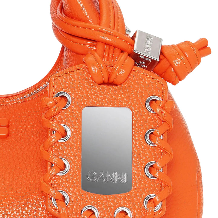 Club21 - GANNI - Hobo Mini Grained - HOBO - Orange