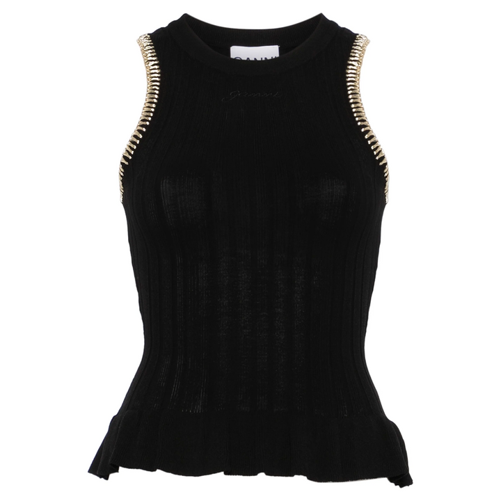 Light Viscose Rib Tank Top