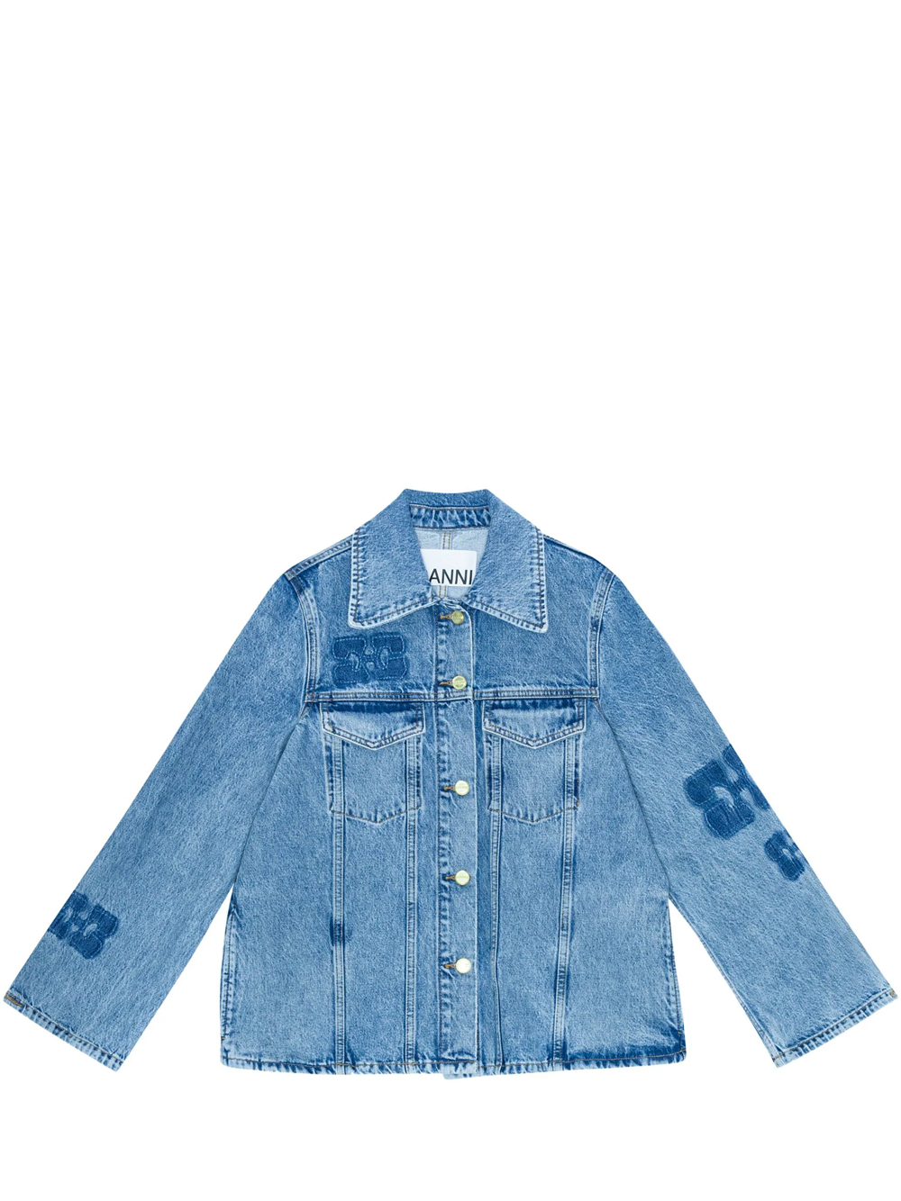  GANNI_PatchDenimJacket-Denim