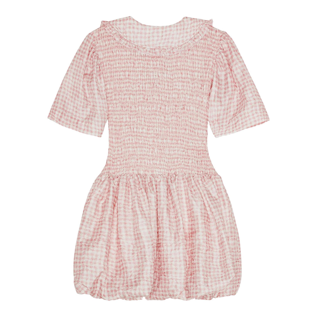 Club21 - GANNI - Pink Check Dress - DRESSES - Pink