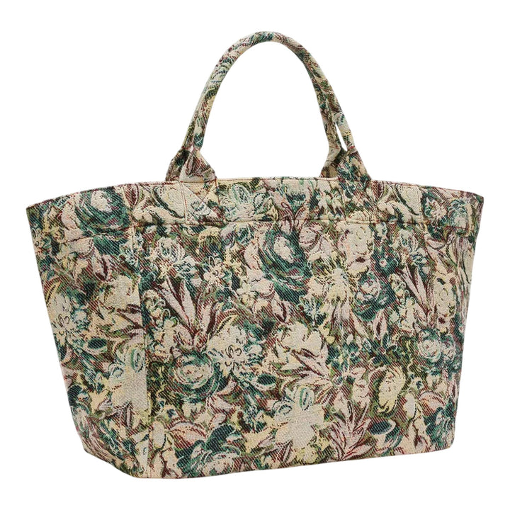 Club21 - GANNI - Tapestry XXL Tote - TOTES - Green