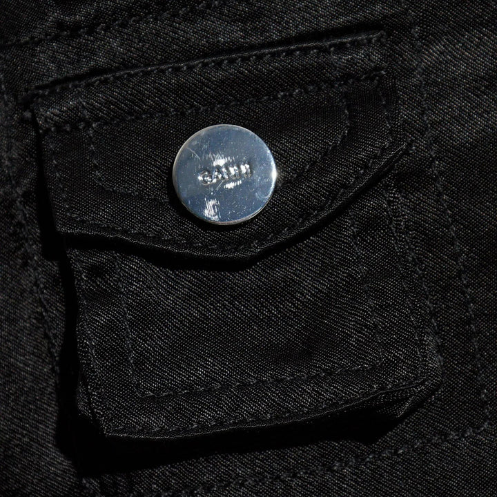 Club21 - GANNI - Washed Satin Pants - PANTS - Black