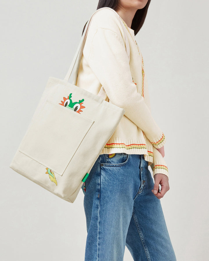 Mira Mikati x Mulberry Canvas Tote