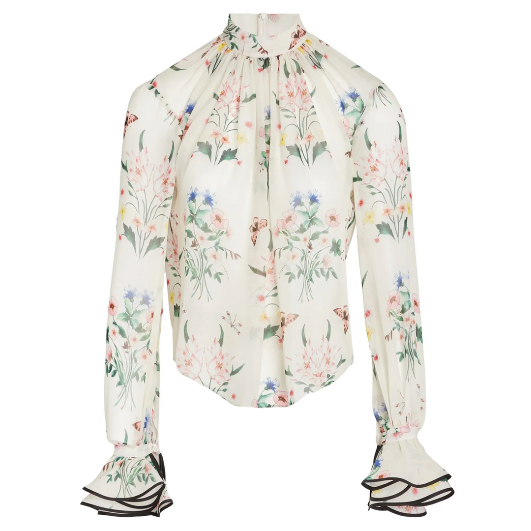 Botanical Ivory Blouse