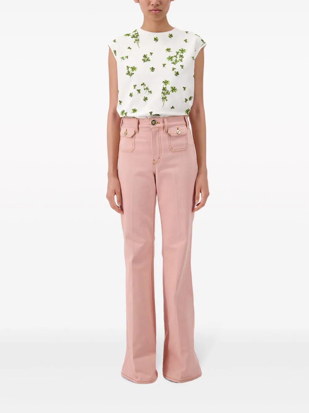 Giambattista-Valli-Clover-Embroidery-Jersey-Top-Off-White-2