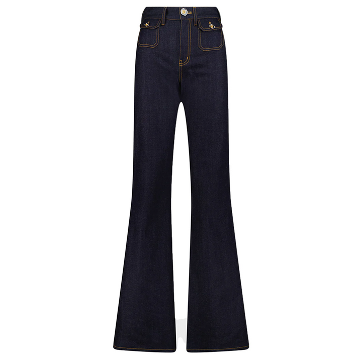 Denim Pants With Pockets