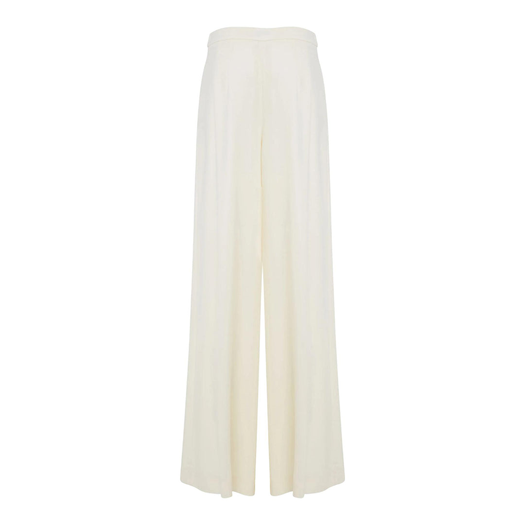 Club21 - Giambattista Valli - Light Crepe Pants - PANTS - Ivory
