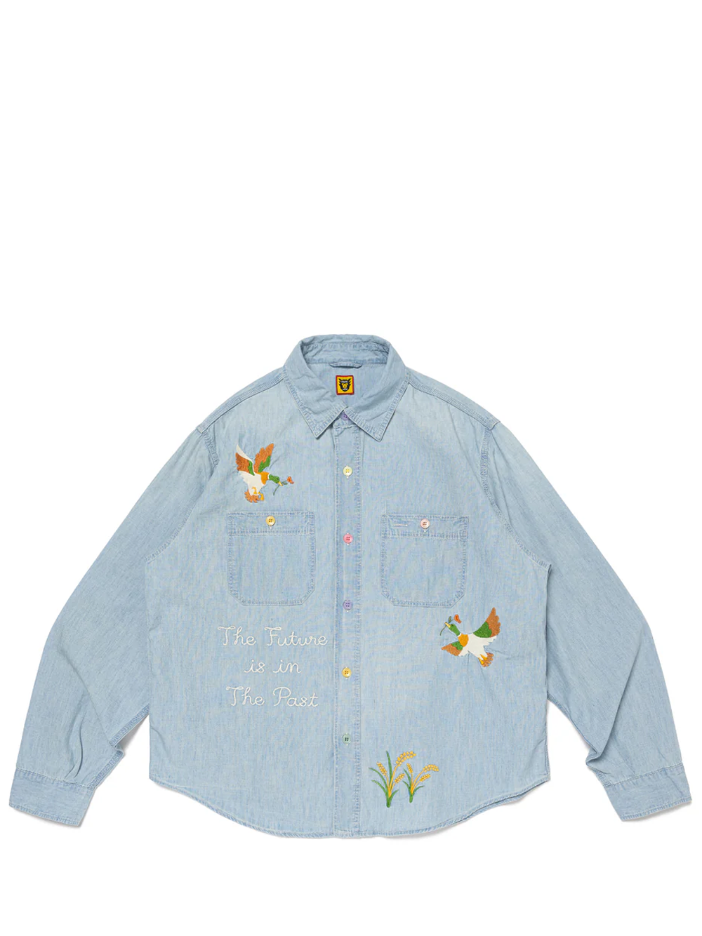 HUMANMADE_ChambrayWorkShirt_Indigo