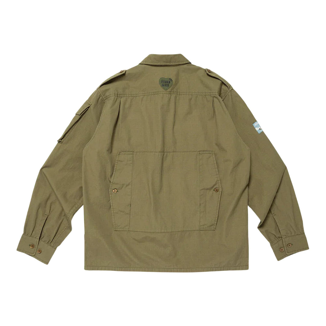 Club21 - HUMAN MADE - Cameraman Shirt - SHIRTS - Khaki