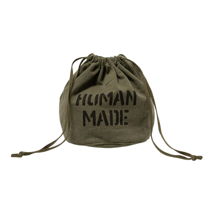 Club21 - HUMAN MADE - Drawstring Bag - POUCHES - Olive Drab