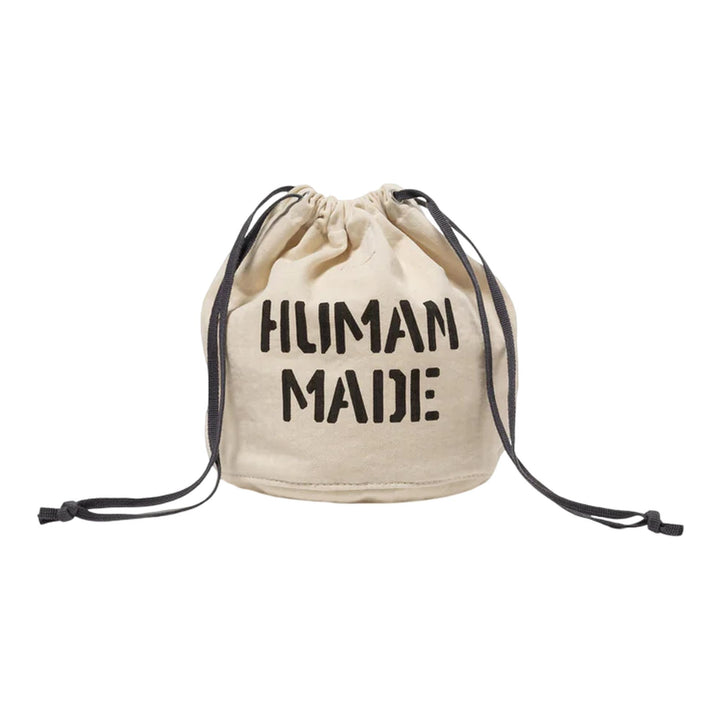 Club21 - HUMAN MADE - Drawstring Bag - POUCHES - White