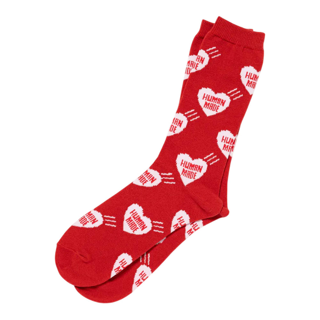 Club21 - HUMAN MADE - Heart Socks - SOCKS - Red