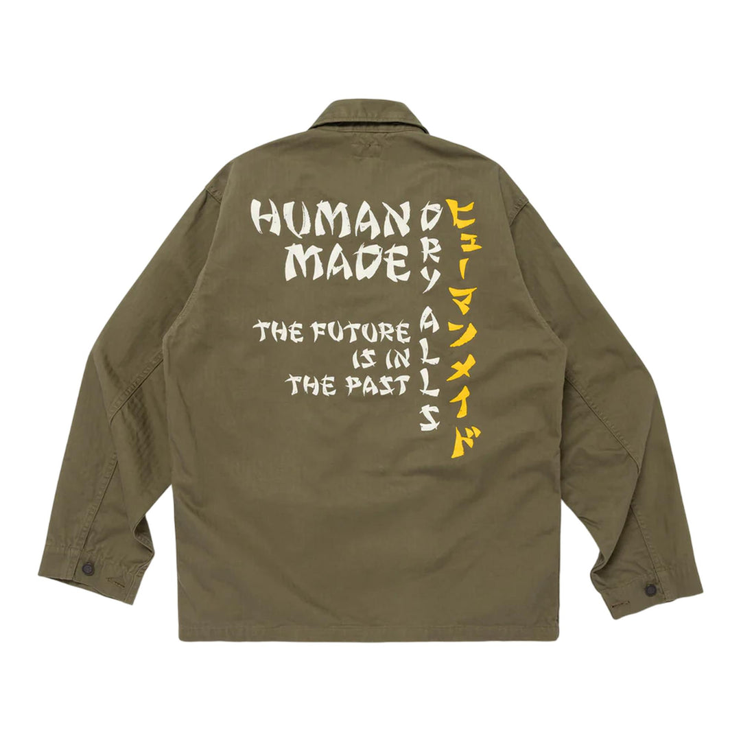 Club21 - HUMAN MADE - Military Shirt - JACKETS - Olive
