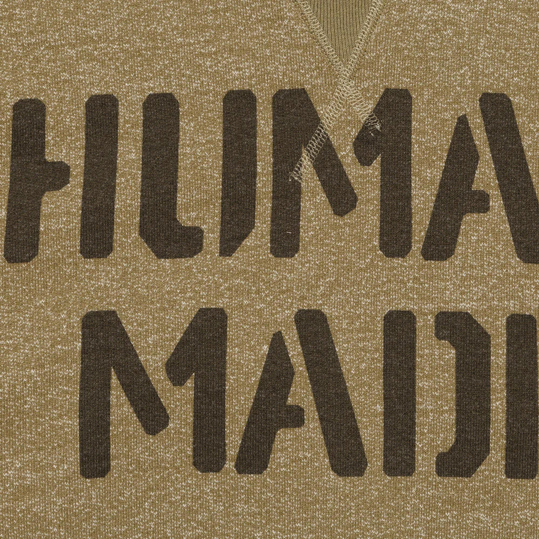 Club21 - HUMAN MADE - Military Sweatshirt - SWEATSHIRTS - Olive