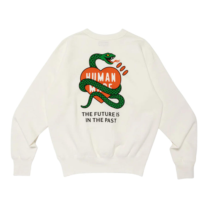 Club21 - HUMAN MADE - Tsuriami Sweatshirt - SWEATSHIRTS - White