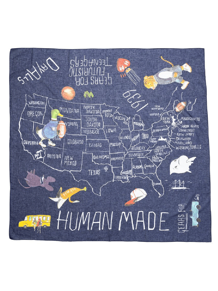 Human-Made-Big-Bandana-Stole-Navy1