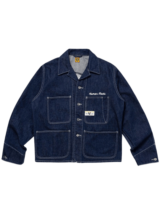 Denim Short Coverall Jacket