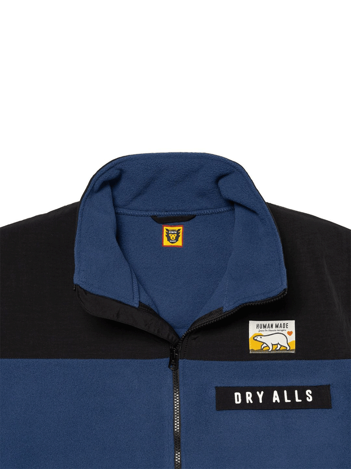 Human-Made-FLEECE-HALF-ZIP-JACKET-Navy-3