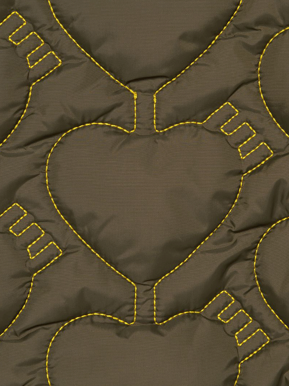 Human-Made-HEART-QUILTING-JACKET-Olive-3