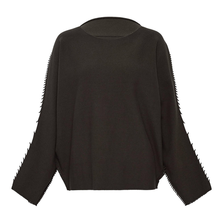Club21 - ISSEY MIYAKE - Campagne Knit Top - KNIT TOPS - Khaki