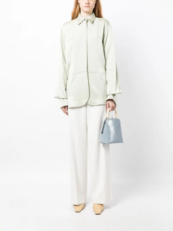 JACQUEMUS-Relaxed-Fit-Shirt-With-Contrast-Green-2