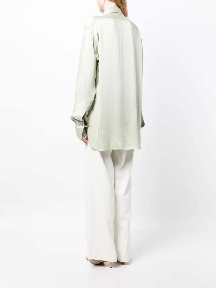 JACQUEMUS-Relaxed-Fit-Shirt-With-Contrast-Green-4