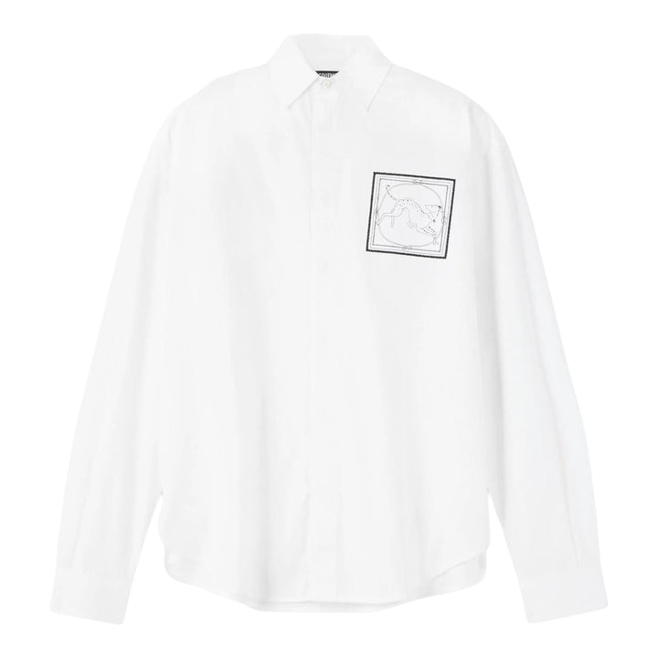 Club21 - JACQUEMUS - La Chemise Simon Manches Longues - SHIRTS - White