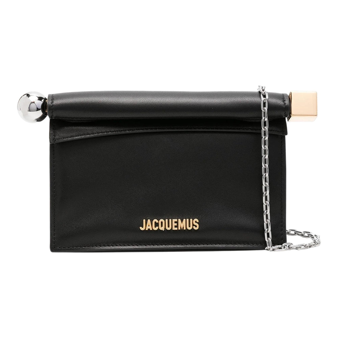 Club21 - JACQUEMUS - La Petite Pochette Rond C - HANDBAGS - Black