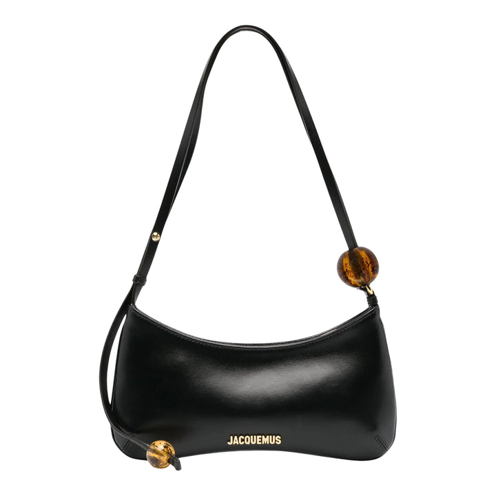 Club21 - JACQUEMUS - Le Bisou Perle - HANDBAGS - Black