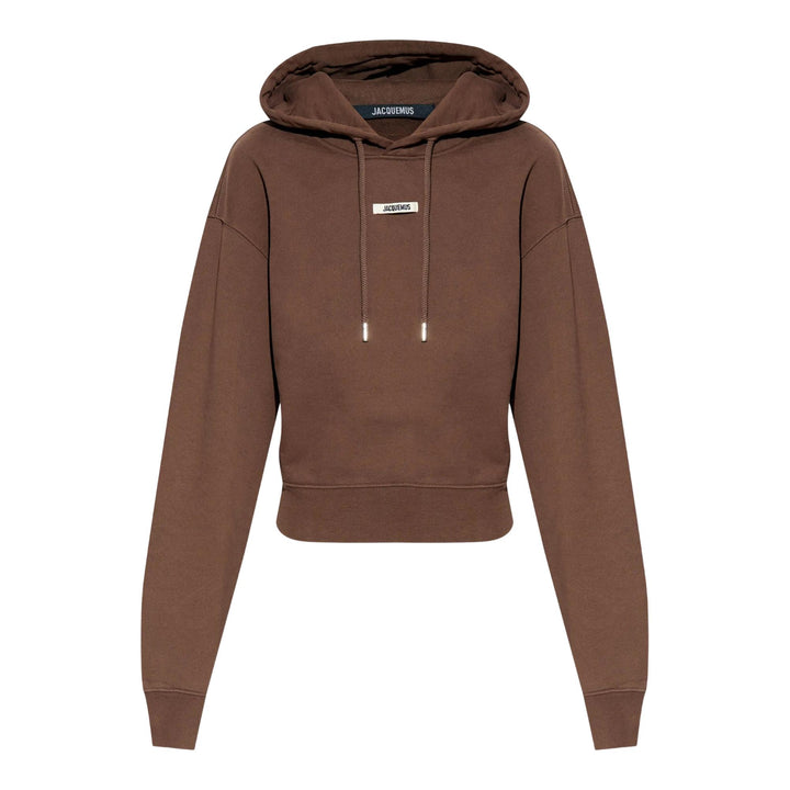 Club21 - JACQUEMUS - Le Hoodie Gros Grain - TEES - Brown