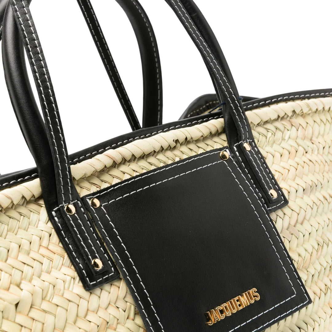 Club21 - JACQUEMUS - Le Panier Soli - HANDBAGS - Black