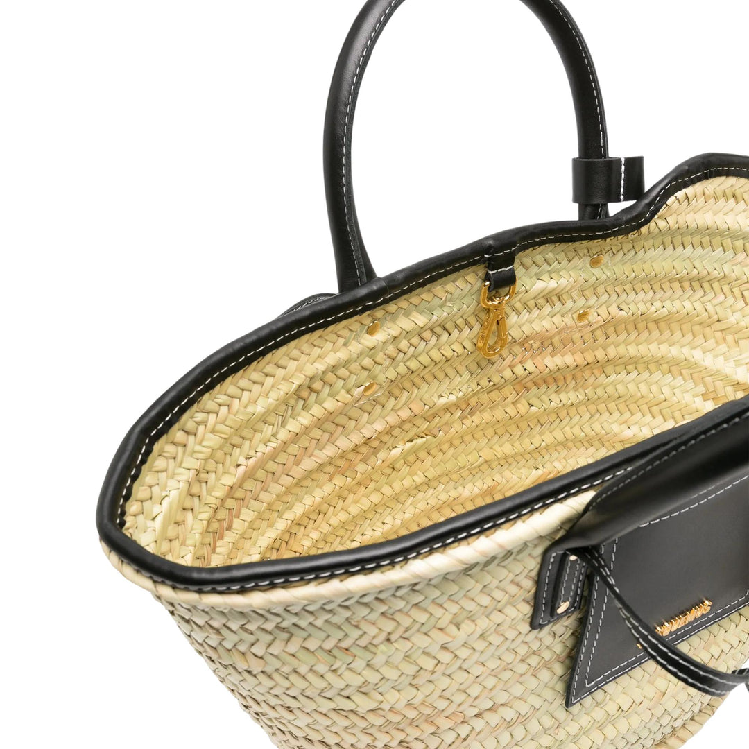 Club21 - JACQUEMUS - Le Panier Soli - HANDBAGS - Black
