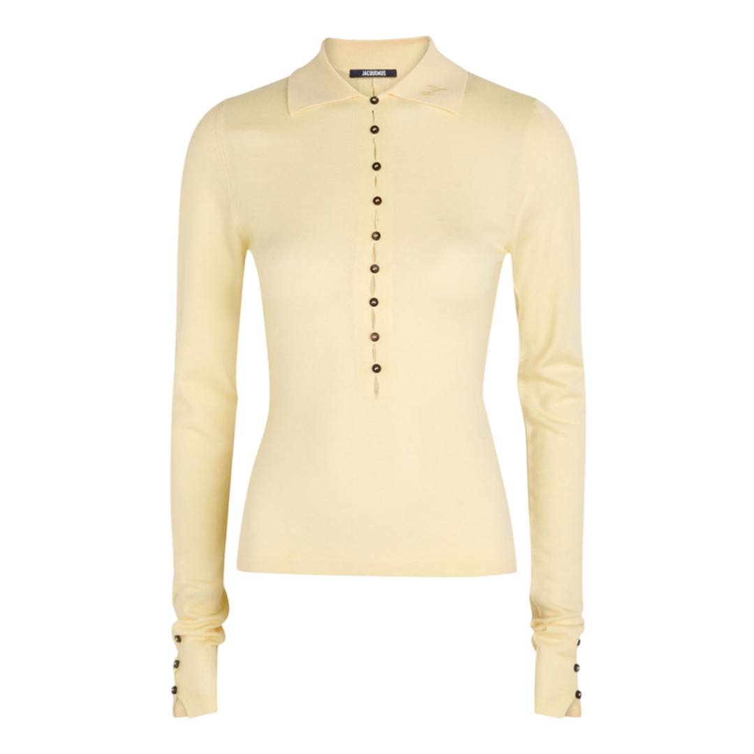 Le Polo Merino Long Sleeve