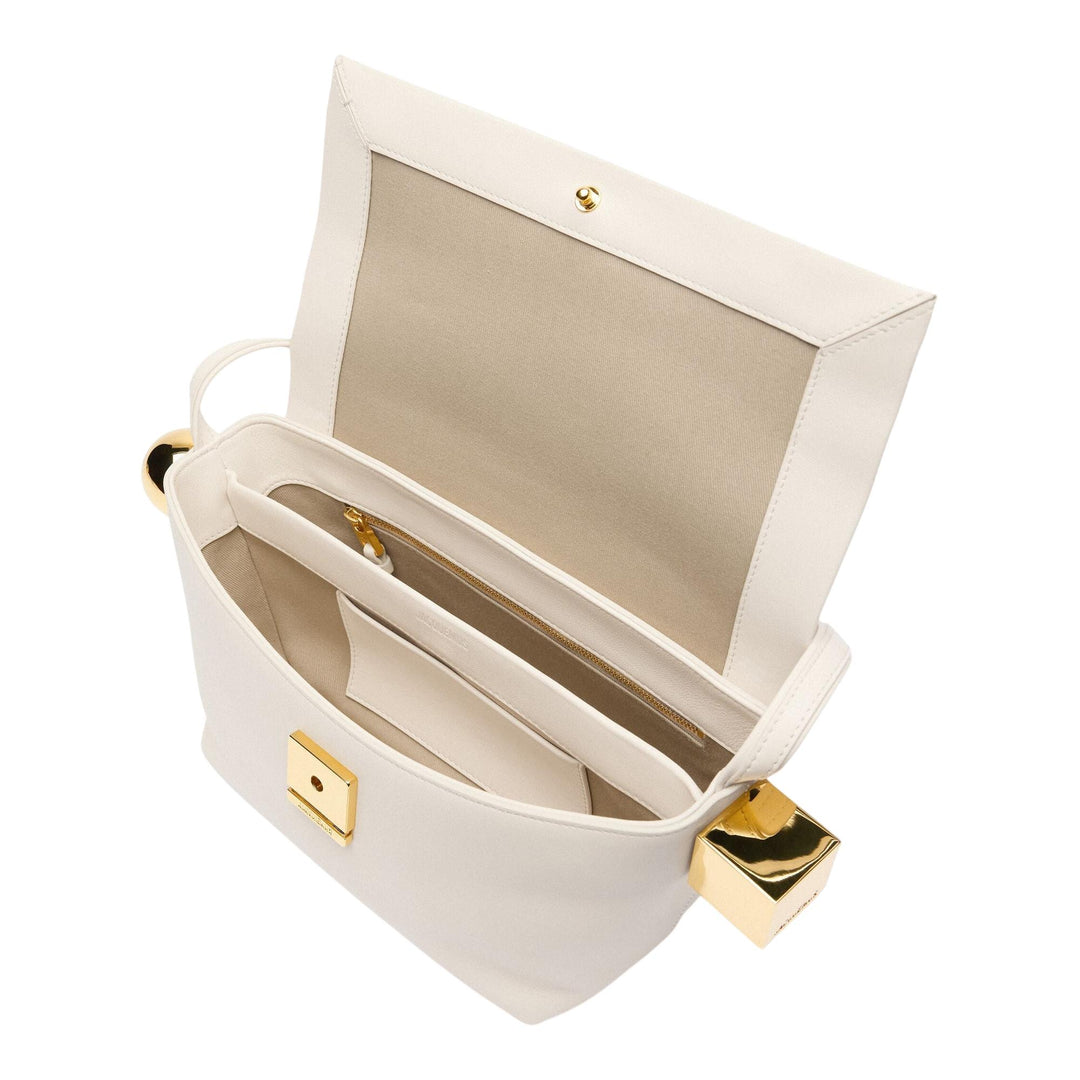Club21 - JACQUEMUS - Le Rond Carre - HANDBAGS - Off-White