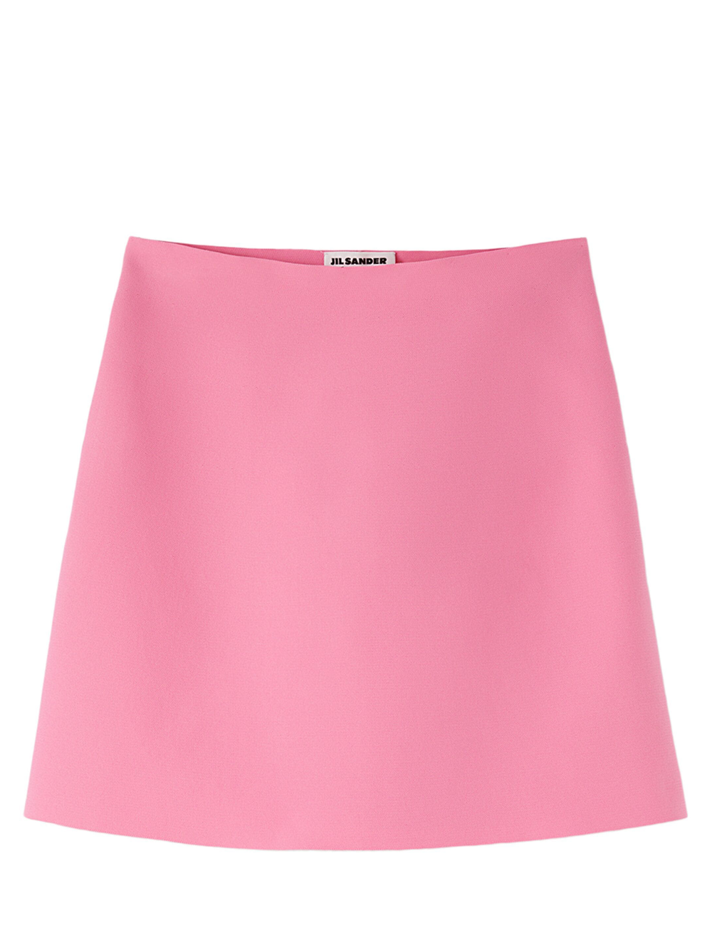 JILSANDER_SuperfinePolyesterDoubleFaceSkirt_Fushia